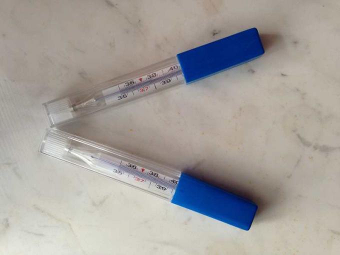 Clinical Medical Consumables , Mercury Free Thermometer for Measuring Body Temperature
