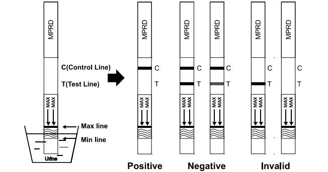 Highly Accuracy Meperidine MPRD Drug Abuse Test Kit With CE / ISO13485