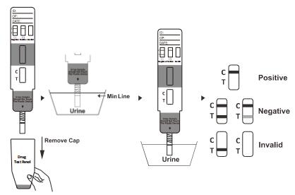 Cotinine Rapid Diagnostic Dipstick,Cassette,PaneTest Kits , Nicotine Metabolite Qualitative Detection With CE certified