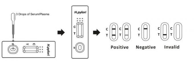 H. pylori Antibody Rapid Test Cassette (Serum /Plasma) With CE