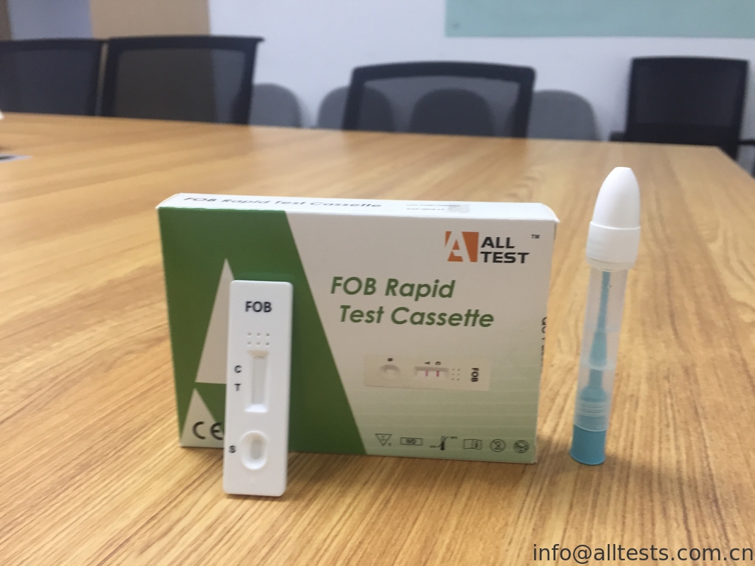 40ng/ml FOB Fecal Occult Blood Test Kit One Step stool occult blood