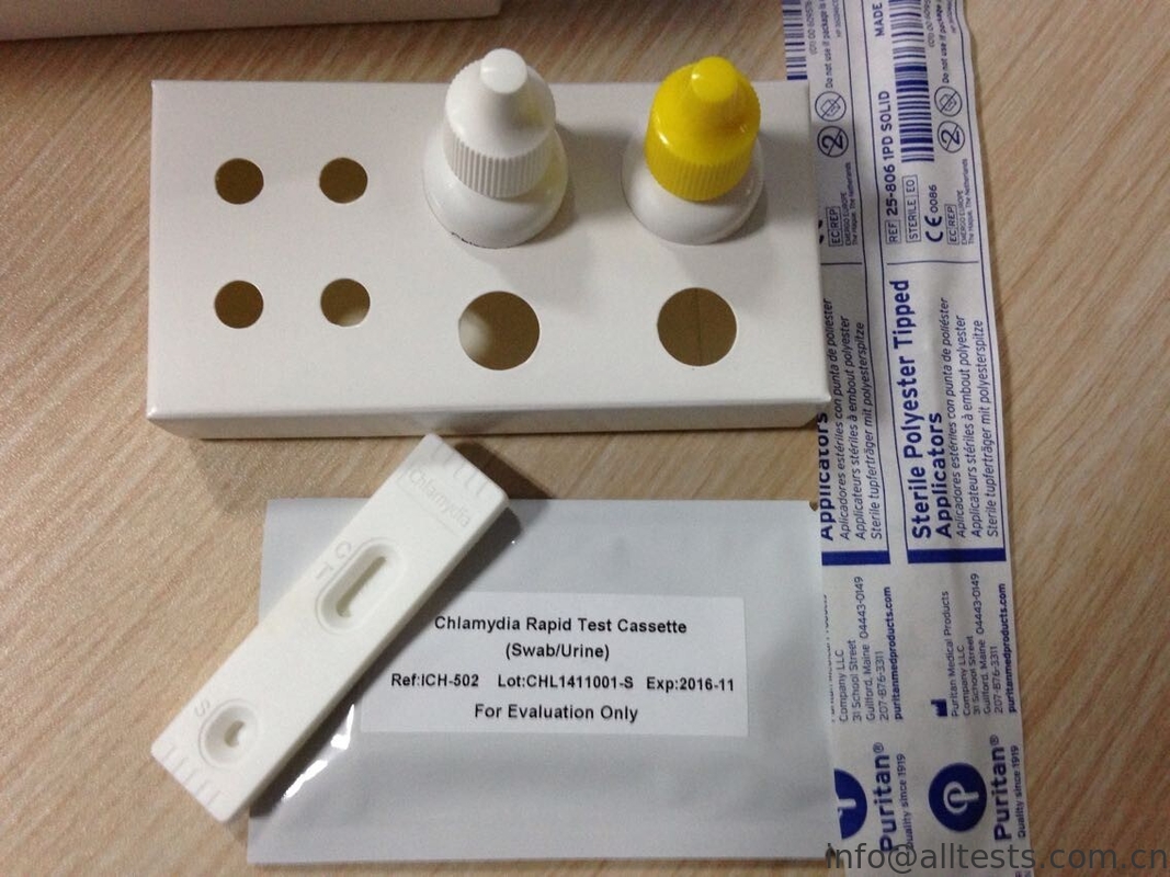 Professional High Sensitivity Chlamydia Rapid Testing Kits Cassette