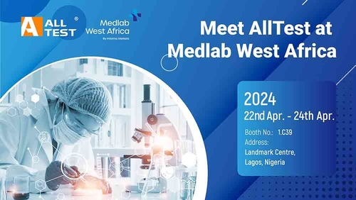Latest company news about Meet AllTest at Medlab West Africa