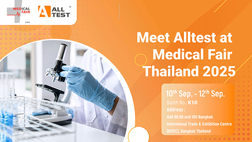 Latest company news about Meet Alltest at Medical Fair Thailand 2025