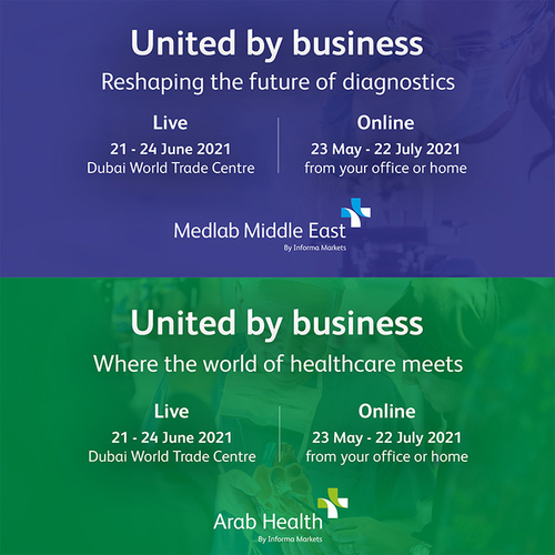 Latest company news about Arab Health and Medlab Middle East Online Exhibition