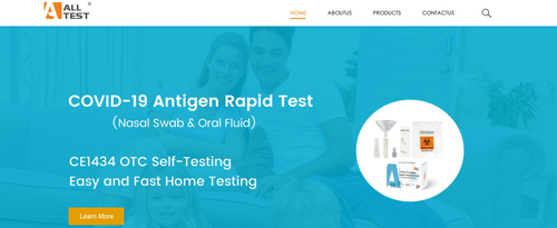 Latest company news about ALLTEST COVID-19 special page is now online!