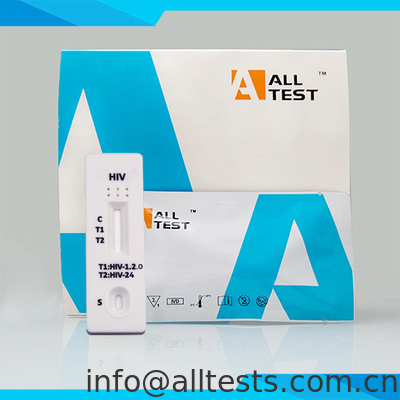 HIV 1.2.O P24 Combo Rapid Test Cassette For Human Whole Blood / Serum / Plasma