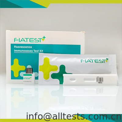 Good price High Specificity HBsAg Test Cassette For Whole Blood / Serum / Plasma Fluorescence Immunoassay online
