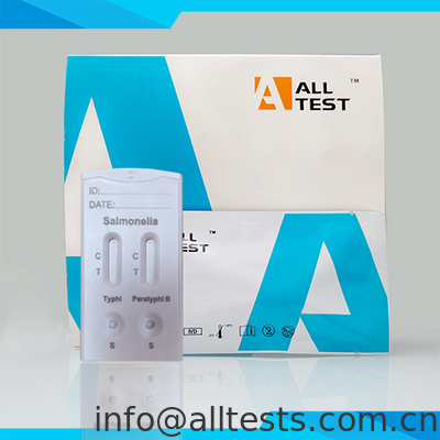 Salmonella Typhi And Paratyphi B Antigen Infectious Disease Rapid Test Kits 97.8% Test Accuracy