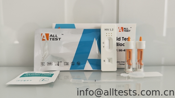 HIV 1.2 Rapid Test Cassette Self Testing Home Test ( Whole Blood / Urine / Oral Fluid )