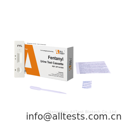 Good price High Sensitivity FYL(Fen/Tanyl) Detection Drug Abuse Test Kit For Home Urine Self-Testing online
