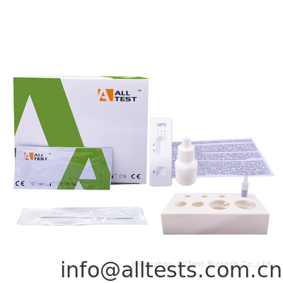 HPV Antigen Rapid Test Cassette For Cervical Cancer And HPV-16/18 Infection Screening