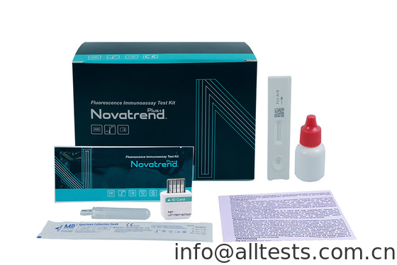 Good price Flourescence Immunoassay Test Kits for Influenza A and B Differential Diagnosis for Swab/Nasal Aspirate Swab online