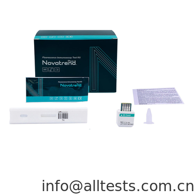 Good price T4 Diagnostic Marker Flourescence Immunoassay Test cassette for Thyroid Function online