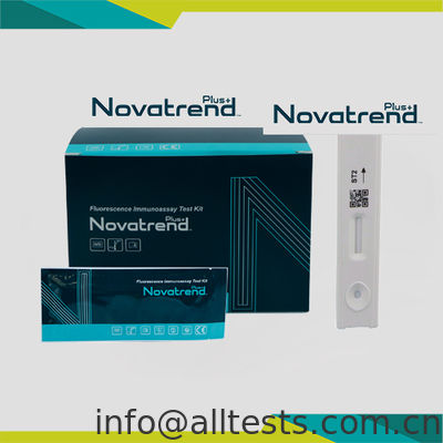 Good price ST2 Test Cassette WB/S/P 1-500 ng/mL Fluorescence Immunoassay online