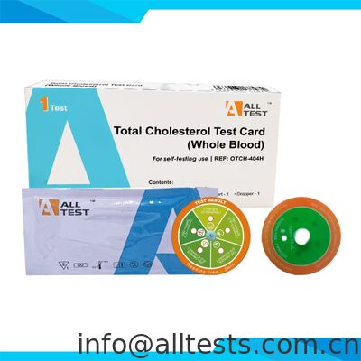 Good price OTCH-404H  -- High Accuracy Total Cholesterol Test Card (Whole Blood) online