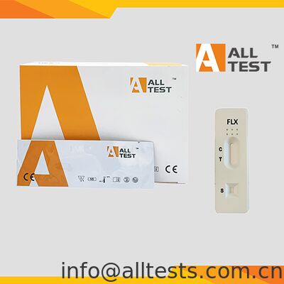 Good price FLX Rapid Test for FLX  Detection with 5-10 Minutes Reading Time and 500 ng/mL Cut Off in Whole Blood/Serum/Plasma online