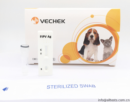 Good price White Color Rapid Test Kits Feline Infectious Peritonitis Ag Test High Accuracy online