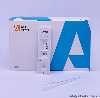 Good price AllTest Lyme IgG / IgM Infectious Disease Testing ILY - 402 24 Months Life online