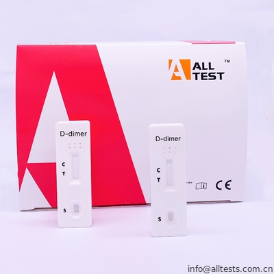 D - Dimer Rapid Test Kit , Rapid Diagnostic Test CE And ISO13485