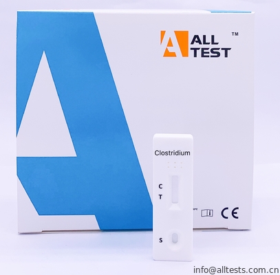 CE Certified Lateral Flow Immunochromatographic Assays Clostridium difficile GDH Rapid Test Cassette