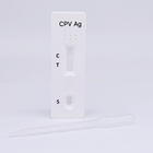 Canine Parvovirus (Cpv) Antigen Rapid Test Kits , White Color Rapid Test Cassette With Testing Window
