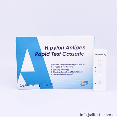 H.Pylori Antigen Rapid Test Cassette Lateral Flow Immunochromatographic Assays