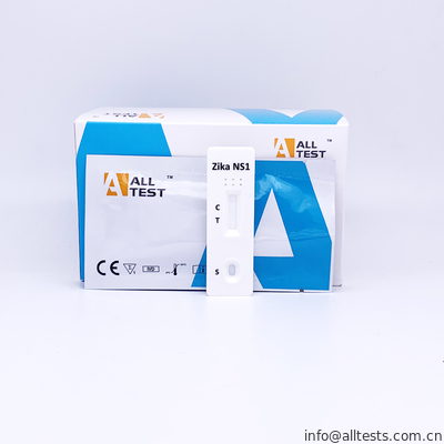 Easy To Used Zika Ns1 Rapid Test Cassette In Whole Blood / Serum / Plasma