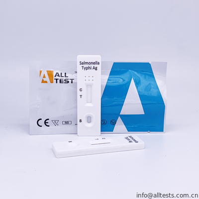 Lateral Flow Assay AllTest Salmonella Typhi Antigen Rapid Test Cassette ISTY -602