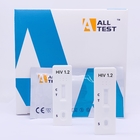 Blood / Serum / Plasma HIV 1.2 Rapid Test Cassette , One Step Rapid Test
