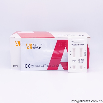 Good price Rapid Diagnostic Test H - FABP and Myoglobin / CK - MB / Troponin I Combo online