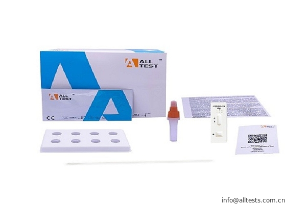 Good price Nasopharyngeal Swab COVID-19 Antigen Rapid Test Cassette Test With LF Reader online