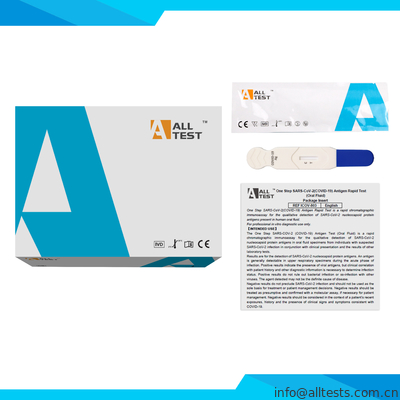 One Step SARS-CoV-2 (COVID-19) Antigen Rapid Test Oral Fluid Package Insert