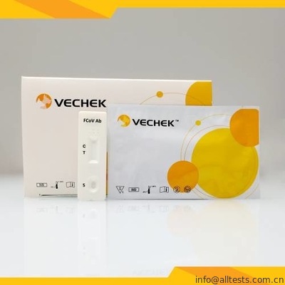 Good price FCoV Antibody Rapid Test Cassette Serum / Ascites / Hydrothorax online