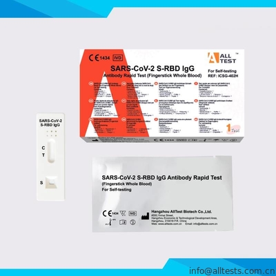 SARS-CoV-2 S-RBD IgG Antibody Rapid Test Covid-19 Antibody Test