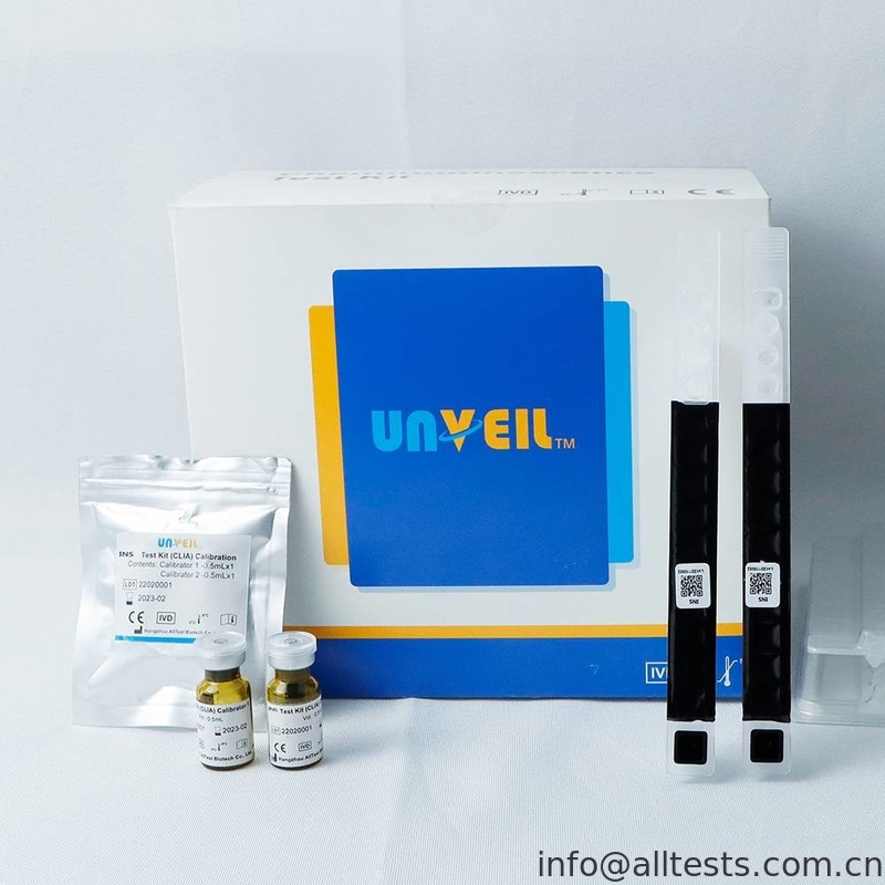 Insulin INS Chemiluminescence Immunoassay Test Double Antibody Sandwich Method