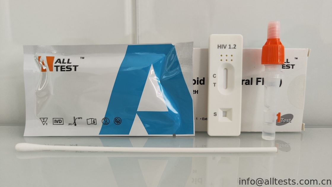 HIV 1.2 Rapid Test Cassette selftesting home test (Whole blood/urine