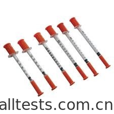 0.1ml / 0.3ml / 1ml Insulin Syringe Medical Consumables for Insulin Injection