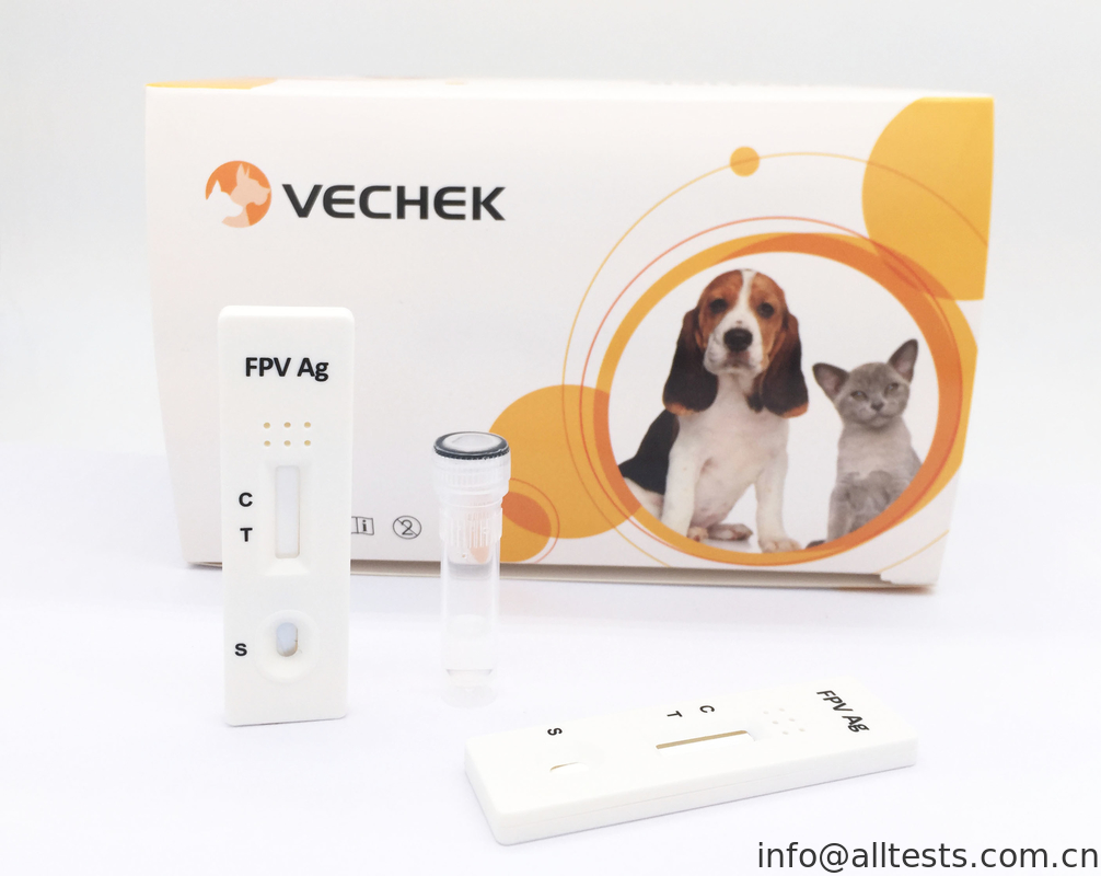 Superior Rapid Bacterial Test Kits Feline Panleucopenia Virus Ag Test With Flexible Use