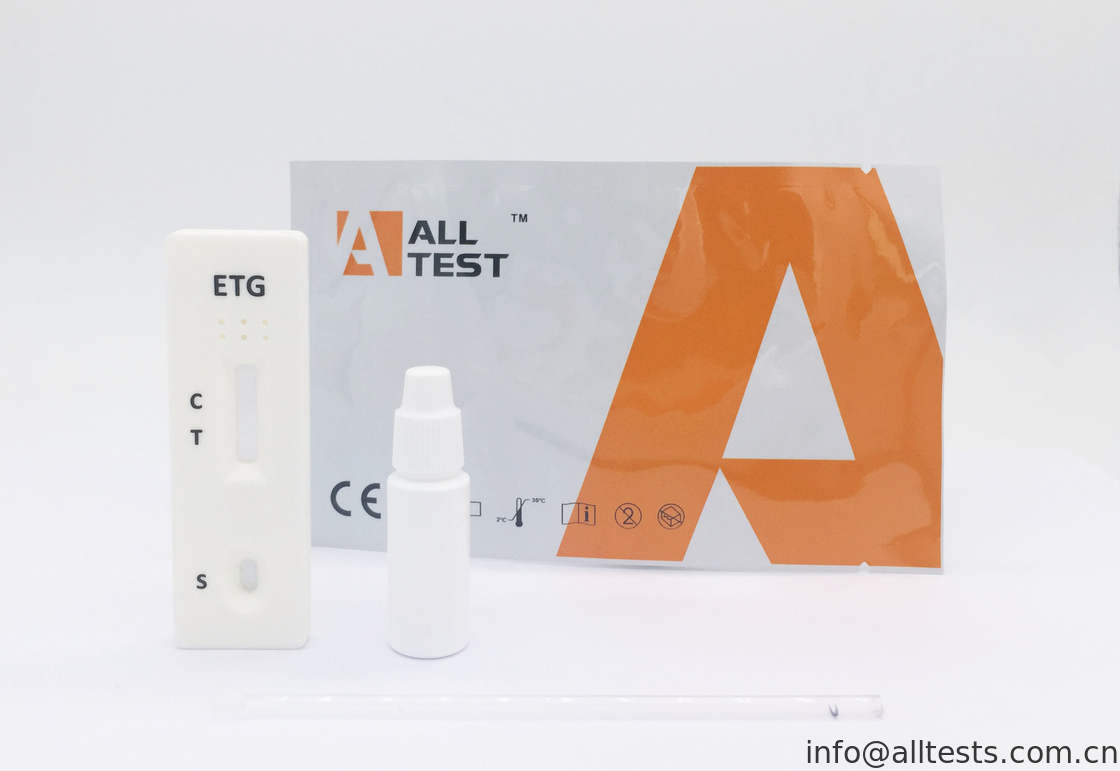 500ng Rapid Test to detection of Alcohol Ethyl Glucuronide in human Whole Blood /Serum/Plasma With CE