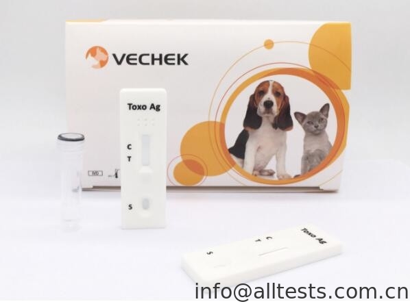 One Step Canine Rapid Assay Test Toxoplasma Gondii Ag Test Long Life