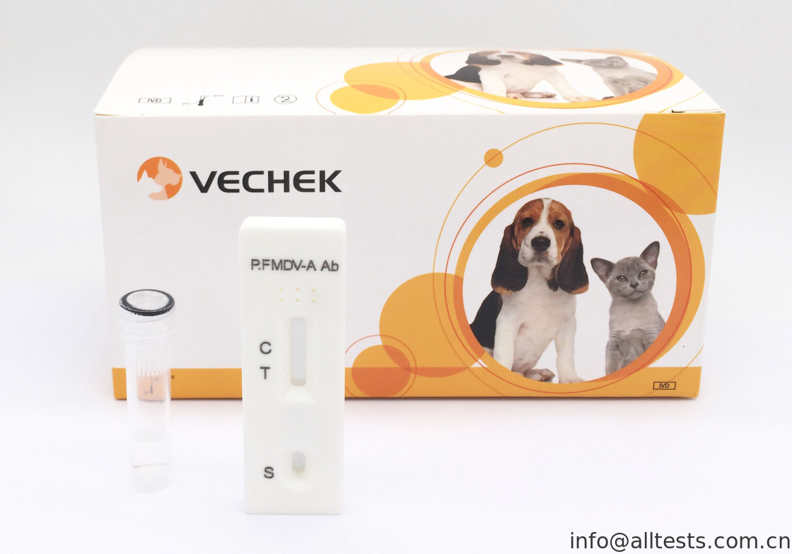 Porcine Foot And Mouth Disease Virus Rapid Test Kit Anti A Antibody (P