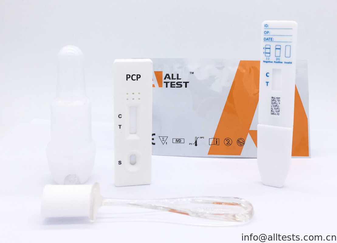 Phencyclidine​ Oral Fluid​ Drug Abuse Test Kit , One Step Rapid Diagnostic Test