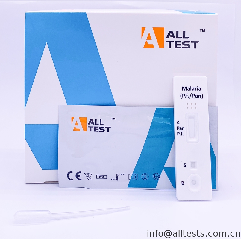High Specificity Malaria P.f. / Pan. Rapid Test Cassette / Kit in Blood
