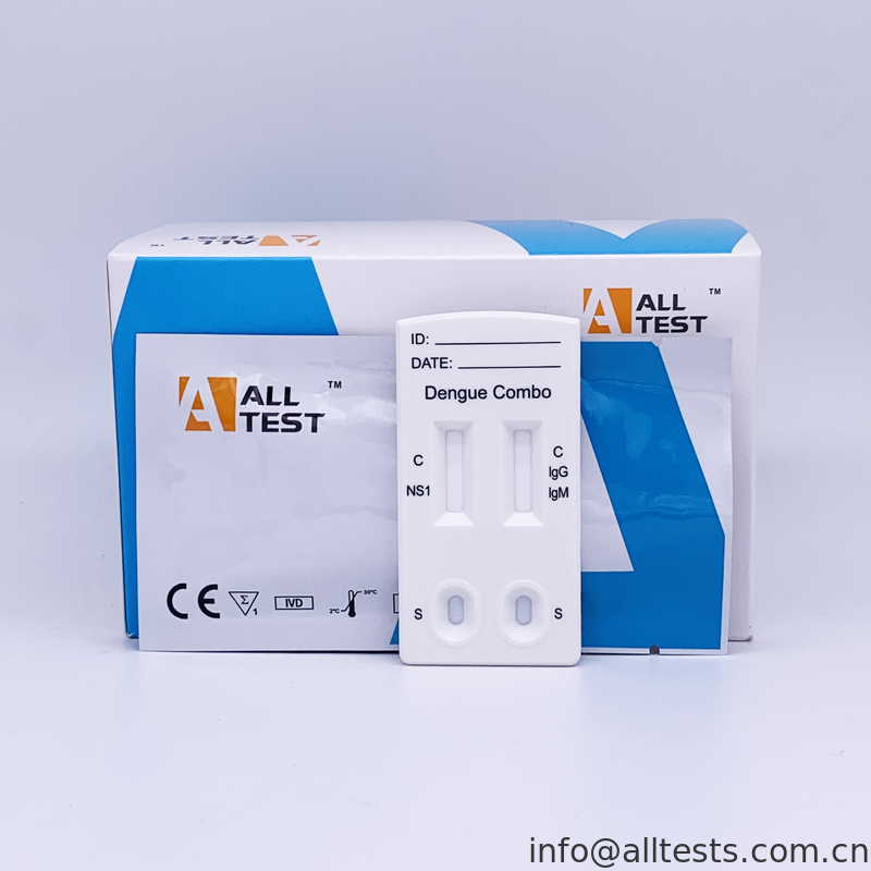 Dengue IgG/IgM And NS1 Combo Rapid Test Kits Characterized By A Sudden Onset Of Fever