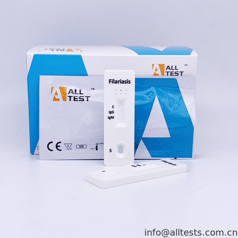 AllTest Filariasis Rapid Test Kits Blood & Serum & plasma IFIL-402
