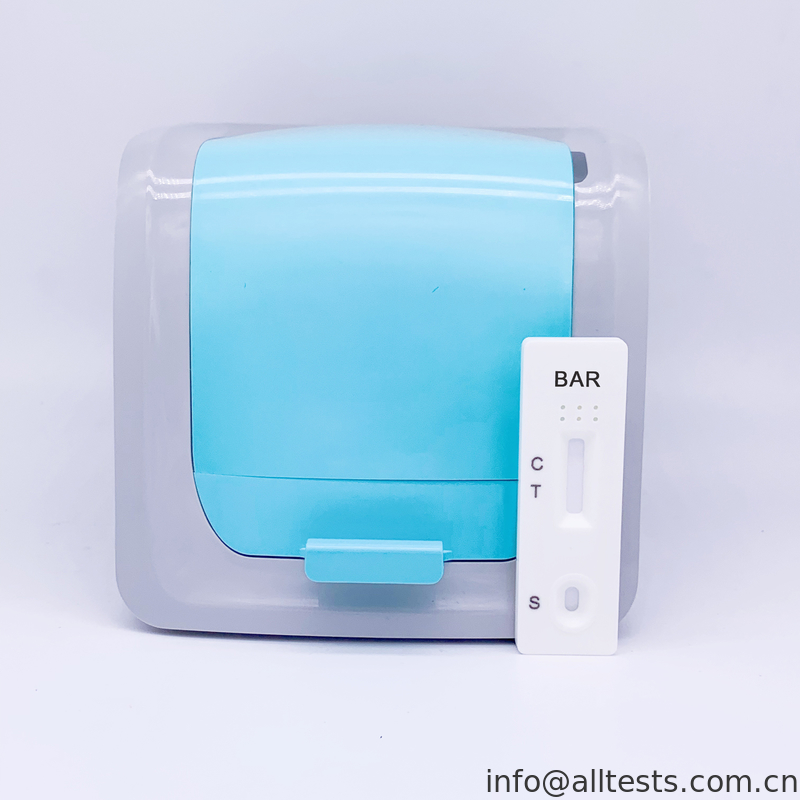 Convenient Barbiturates (BAR) Rapid Diagnostic Test Kits Reader Cassette  in human urine With Ce Certificate