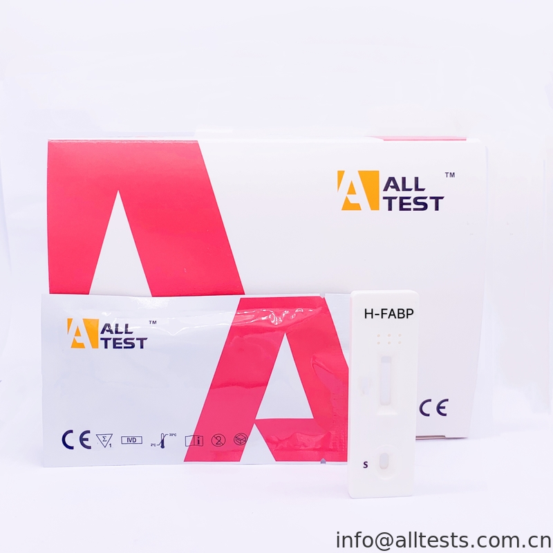 H-FABP Cardiac Troponin I Combo Rapid Test Kits Cassette CE Certified