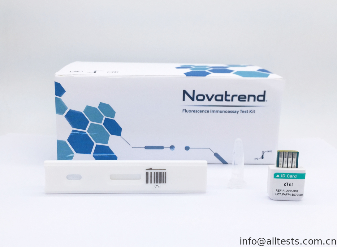 Novatrend Cardiac Troponin I (cTnI) Test Use By fluorescence Immunoassay Analyzer In Human whole blood /serum /plasma