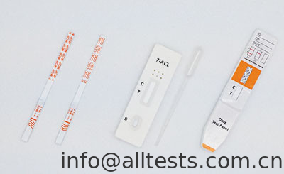 300ng/mL 7-Aminoclonazepam  (7-ACL) Dispoable Rapid Drug Abuse Kits Cassette/Dipstick/Strip Test Kit OEM With CE